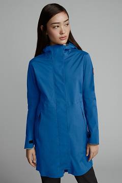 Chamarras Canada Goose Mujer Outlet - Salida Chubasquero Azules Oscuro PU0365971